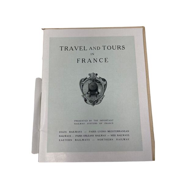 Travel and Tours France Booklet Railways Railroadiana Trains Locomotive 1920s - Picture 3 of 12